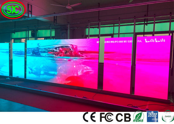 schermo a LED P2.5 a livello interno schermo ad alluminio a LED impermeabile a colori