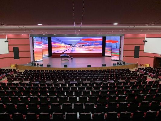 P3.91 Large Indoor Rental Led Screen Display full color TV Studio Video Pannelli di schermo a parete