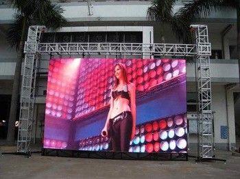 P3.91 Full Color Outdoor Waterproof Electronic LED Rental Screen Per il sfondo del palco dell'evento