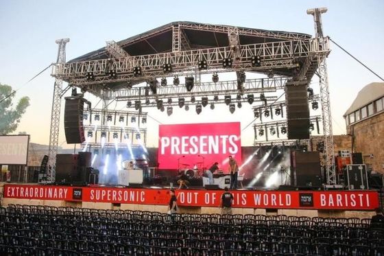 P3.91 Full Color Outdoor Waterproof Electronic LED Rental Screen Per il sfondo del palco dell'evento