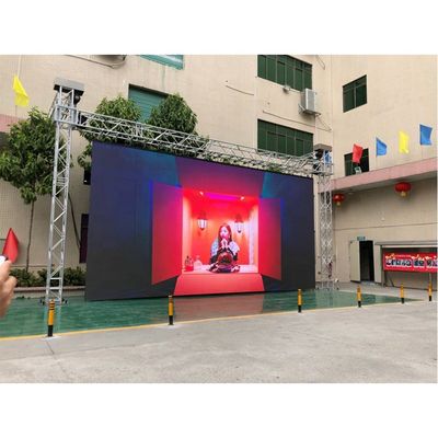 P3.91 Full Color Outdoor Waterproof Electronic LED Rental Screen Per il sfondo del palco dell'evento