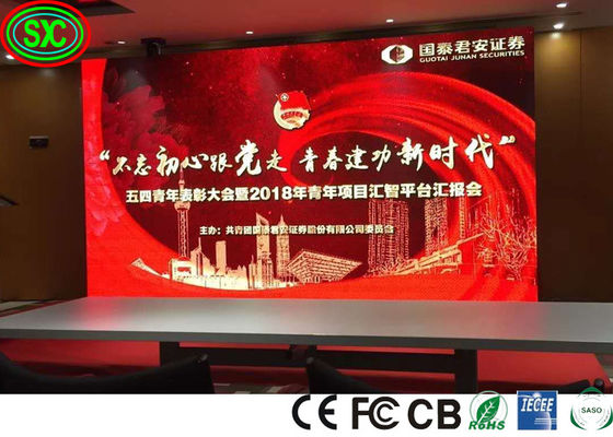 1100cd/m2 500mcd Staggio Noleggio LED Display IECEE per eventi dal vivo