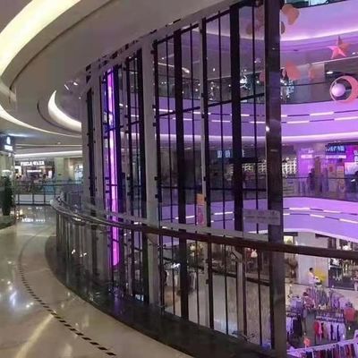 Pubblicità P3.91 schermo LED trasparente