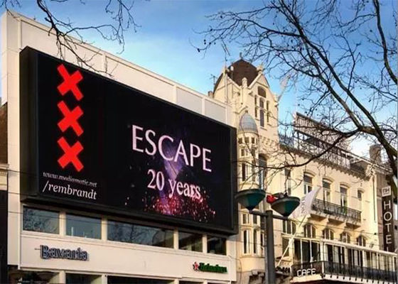 Display LED P6 a doppia faccia, pixel da 6 mm, impermeabile IP65