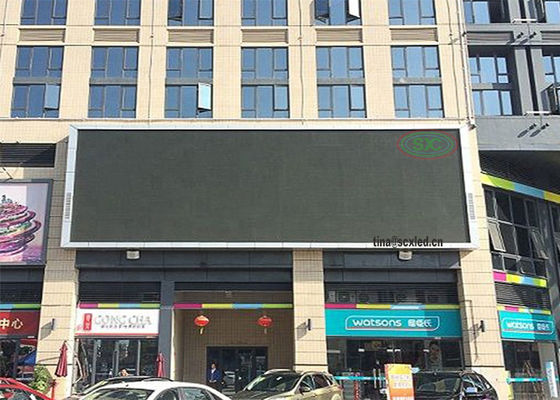 Appesa all'aperto Pubblicità a colori LED Billboard P10 Shopping Market Video Wall