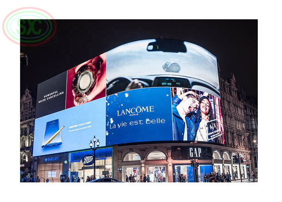 Display esterno a LED gigante 3D 4k schermo a LED segnale a LED P10 display a LED per la pubblicità mediatica