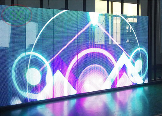 Display LED trasparente per energia verde G3.91-7.82 1000*500mm per spettacolo a tenda