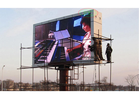 Outdoor Full Color P6 LED Billboard 6mm Pixel Pitch IP65 impermeabile