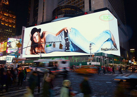 Cina Outdoor Full Color P10 Billboard Video Wall LED Display Screen per la pubblicità commerciale