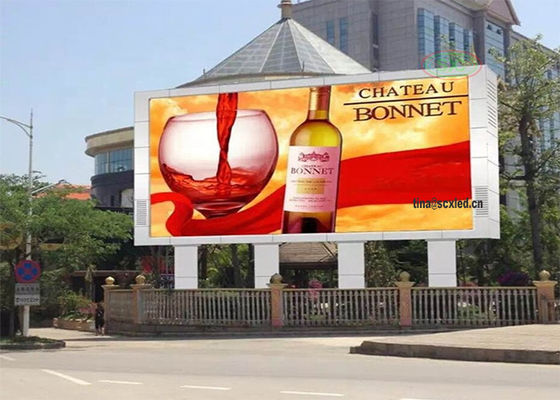 Panelli LED impermeabili all'aperto P10 a colori completi 960*960mm Pubblicità LED Video Wall Billboard
