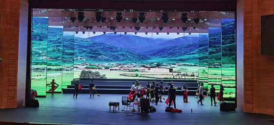 Prezzo buono La vendita calda p4.81 locativo ha condotto la grande video parete principale all'aperto dell'esposizione HD per gli eventi locativi di pubblicità di concerto della fase in linea