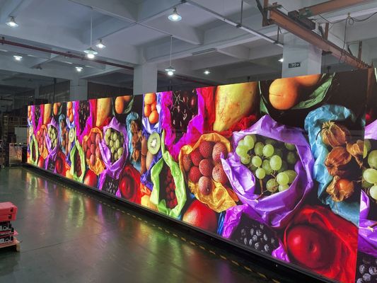 Display LED a colori interiori leggero 1000CD/M2 Brillantezza Grande angolo di visione