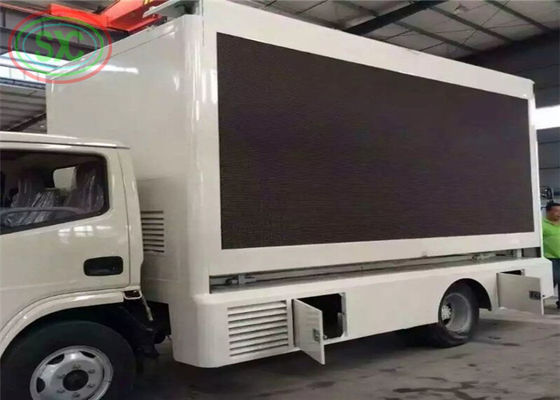 Segnale a LED a tre lati del veicolo a rimorchio all'aperto
