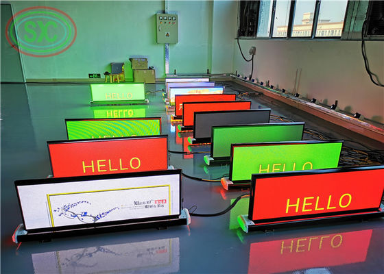 Display a LED a pieno colore a prova d'acqua per esterni P6 montato su camion 7500 Nits