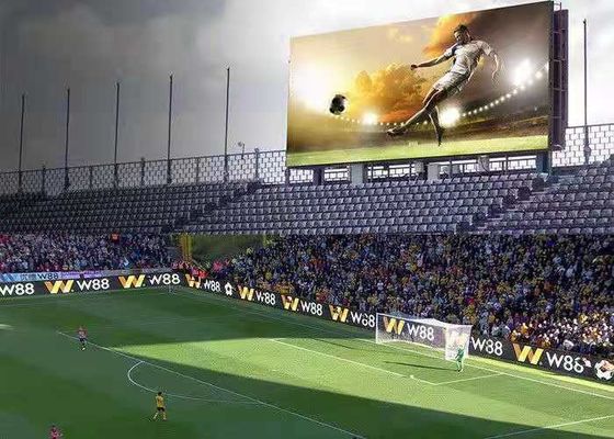 Alta luminosità all'aperto Video trasparente pubblicità su parete cartellone P5 P6 P10 4K