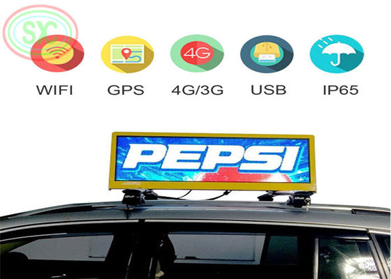 Prezzo buono 384*128dot Car LED Sign Display con funzione di testo e configurazioni 1R1G1B in linea