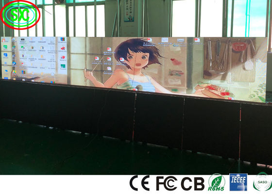 SMD2121 Display LED a noleggio interno 9500K P2.5 Colore completo 350W/SQM Display LED a LED a colore pieno