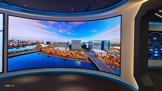 P4 Modulo di visualizzazione a colori completo a schermo video a LED flessibile da 4 mm