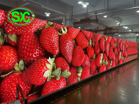 Display LED anti-colisione GOB Ideale per eventi Festa di noleggio Densità di pixel elevata 100 Durata di funzionamento