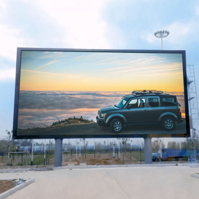 Risparmio energetico Grandi cartelloni pubblicitari P5 P6 P10 Segno Outdoor LED Display Screen