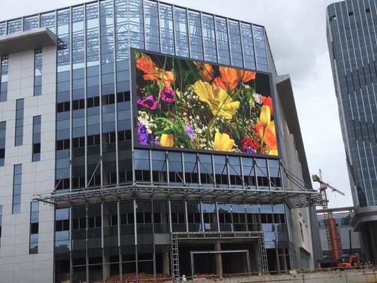 P6 all'aperto a colori pieni Alta luminosità Anteriore aperto Pubblicità commerciale Display LED Screen Billboard