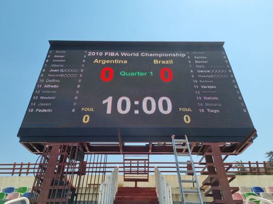SCX LED P10 Outdoor Full Color LED Display Screen per la pubblicità con alta luminosità e lunga durata