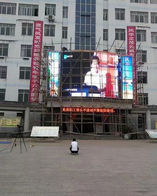 SCX LED P10 Outdoor Full Color LED Display Screen per la pubblicità con alta luminosità e lunga durata