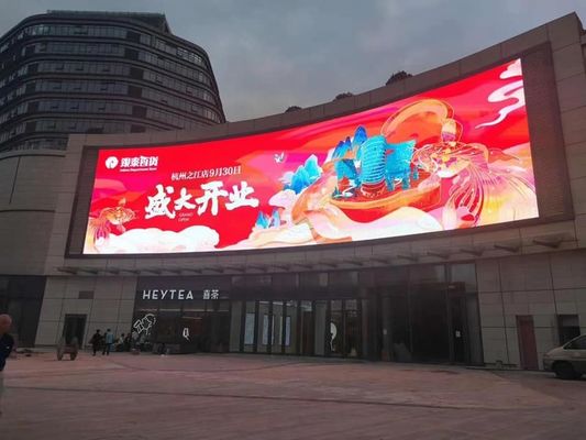 SCX LED P10 Outdoor Full Color LED Display Screen per la pubblicità con alta luminosità e lunga durata