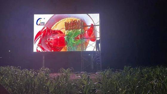SCX LED P10 Outdoor Full Color LED Display Screen per la pubblicità con alta luminosità e lunga durata