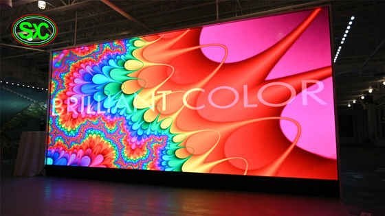 P10 Noleggio di schermi a LED a colori con telecomando ad alta risoluzione