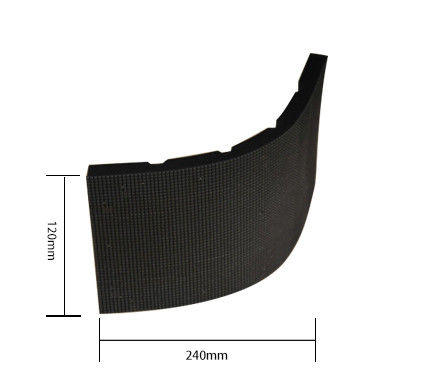 3.91mm Pixel Pitch Full Color 360° Display LED cilindrico