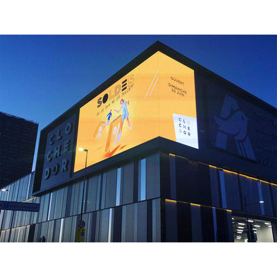 P8 Outdoor LED Die-Casting Aluminum Screen, HD impermeabile, video wall del centro commerciale