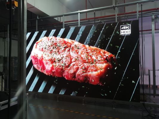 P4 Indoor Full Color LED Screen 512x512mm Fast Lock Light Thin LED Cabinet Panel for Stage Back LED Display Alta frequenza di aggiornamento
