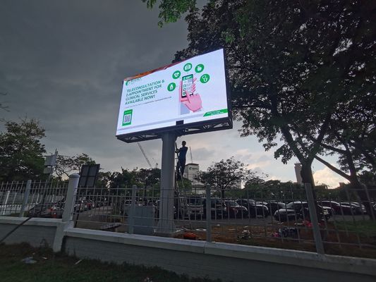 SCX LED IP65 Alta luminosità P10 SMD Display a LED a colori fissi per la pubblicità all'aperto