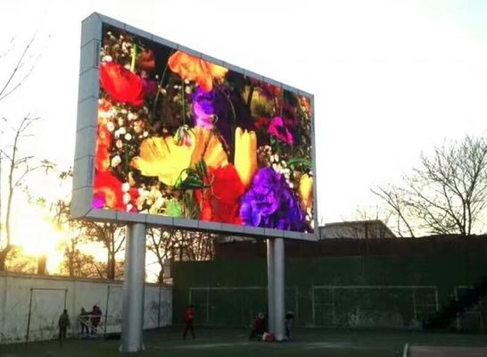 SCX LED IP65 Alta luminosità P10 SMD Display a LED a colori fissi per la pubblicità all'aperto