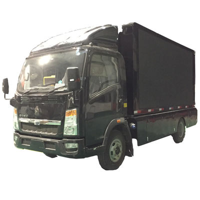 Display LED a colori esterni per il veicolo pubblicitario mobile