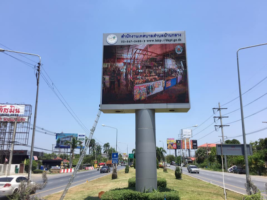 SCX LED Full Color Outdoor Fixed Installation Billboard Screen Video Wall P5 LED Display con colore vero e naturale