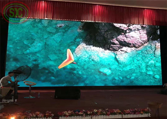SMD P3.91 ad alta definizione a colori piatti pubblicitari LED Video Display 250*250mm dimensione modulo
