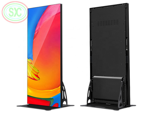 Display pubblicitario ad alta definizione verticale P2.5 P3 LED Poster Display Can Display