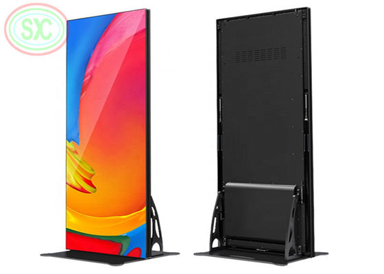 Pubblicità ad alta definizione verticale P2.5 P3 LED Poster Display Can Display rental led display screen