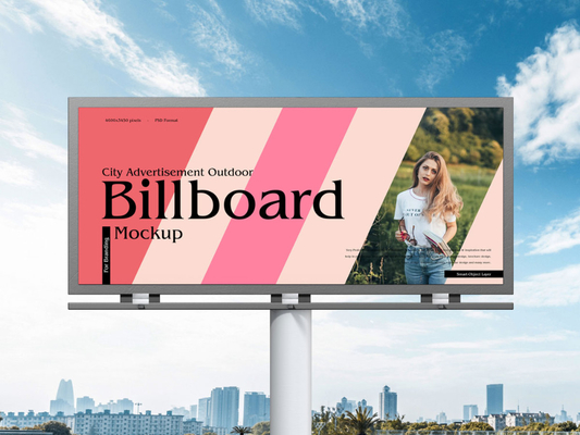 120° / 60° angolo di visione cartelloni LED con tasso di aggiornamento 3840HZ segnale pubblicitario LED parametro