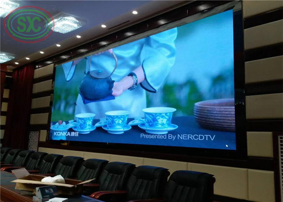 Basso consumo di LED per pareti interne P3, P3.91, P4.81 schermo a LED per riunioni accademiche