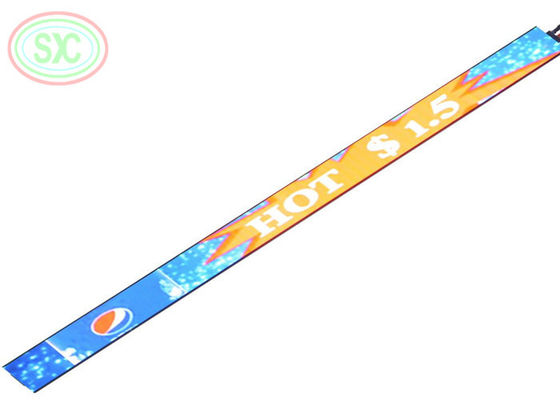 Schermo LED da scaffale P1.875 a colori a passo fine 900x60mm 800cd/mq Display per interni