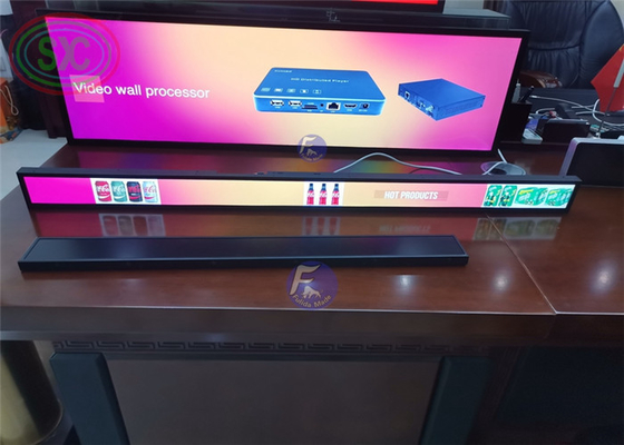 P1.875 schermo a LED 900x60mm 800cd/mq Display interno