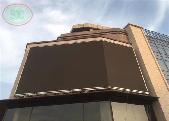 Prezzo buono Installazione fissa P 6 LED del tabellone per le affissioni di colore pieno del pannello d'acciaio semplice all'aperto del ferro sulla parete in linea