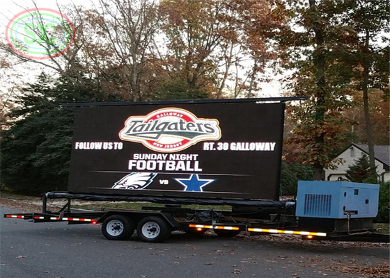 IP65 impermeabile Display a doppio lato di segnale all'aperto a LED per i giochi di calcio in tempo reale accanto alla strada