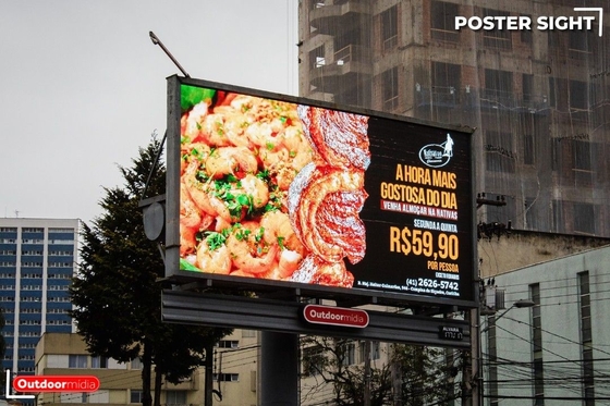 Display LED a colori P10 per alta visibilità e pubblicità di massimo impatto in tutti gli ambienti
