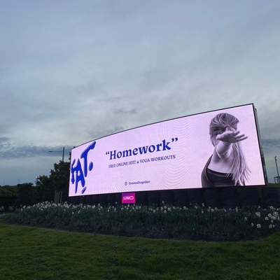 Displayboard LED a colori esterni ad alta luminosità e angolo di visione ampio per pubblicità e promozione in qualsiasi tempo