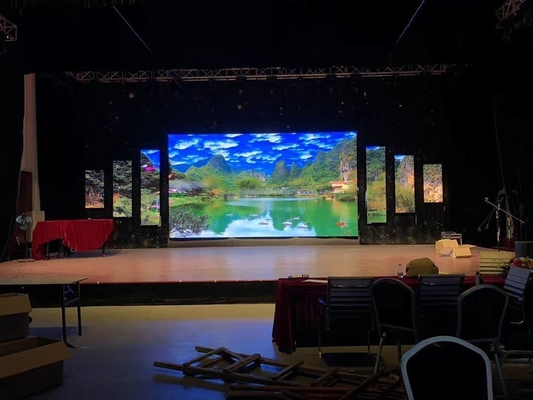 SCX LED Studio/Conferenza/Chiesa Installazione 2000nits Alta luminosità KN-Light Kinglight Nero SMD2021 Indoor P3 LED Screen