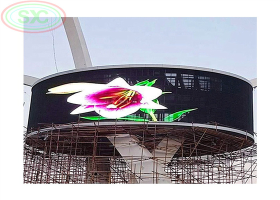 Lunga durata di 50.000 ore per display LED trasparente, adatto per edilizia e media interattivi